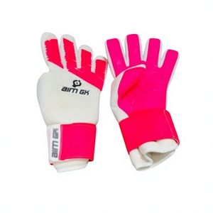 Gants de gardien de but allemands en PU de 4 mm avec fermeture éclair, protection des doigts et du pouce, Giga Grip, unisexes - Product Image 4