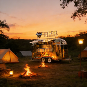 Accesorios para Camiones de Comida de Acero Inoxidable y Aluminio, Contenedor, Quiosco, Cocina Móvil para Helados y Comida Rápida - Product Image 2