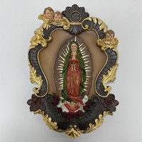 Vente en gros de cadeaux religieux catholiques en résine tenture murale Cher conseil sculptures d'images sacrées de Jésus Statues chrétiennes