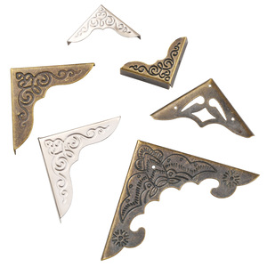 Wenzhou Platinum Link Decorative Corner Brackets Metal Embossed For <b>Gift</b> <b>Box</b> Craft Hardware Accessories - Product Image 5