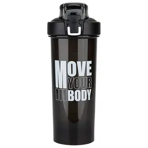 New Toma todo 800ml plastic sport water bottle BPA free shaker Protein powder bottle