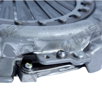 Fabricante de Embragues SHACMAN, Cubierta de Embrague SHACMAN X3000 M3000 F3000 para OEM DZ9X259160213, Embrague Pesado de Tercera Etapa con Amortiguación