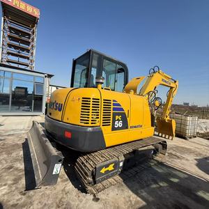 Excavatrice sur chenilles Komatsu PC56 d'occasion de haute qualité, machines lourdes d'occasion Komatsu P56, pelle à bas prix à vendre - Product Image 5
