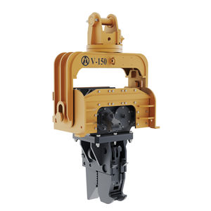 Martillo Vibrador Hidráulico ANTENG V150 para Excavadora, para Montar <span class=keywords><strong>Postes</strong></span> <span class=keywords><strong>de</strong></span> Valla <span class=keywords><strong>de</strong></span> Hormigón, con Motor <span class=keywords><strong>de</strong></span> Caja <span class=keywords><strong>de</strong></span> Engranajes para Pilotes - Product Image 1