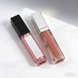 Brillo Labial Mineral Vegano Resistente al Agua con Luz LED y Espejo, Etiqueta Privada, Líquido de 6ml, Colores Brillantes, Origen EE. UU., Tubo Personalizable - Product Image 4