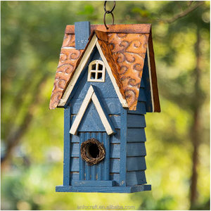 Gabbia decorativa per animali domestici in legno massello, - Product Image 4