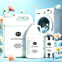 Huile parfumée pour lessive Pure White longue durée, parfum classique de savon nettoyant avec notes florales blanches et musquées