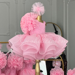 Vestito Estivo per Bambina Stile Western con Stampa e Fiocco in Lino, Abito Principessa per Uso Quotidiano, Nuova Collezione 2025 - Product Image 2
