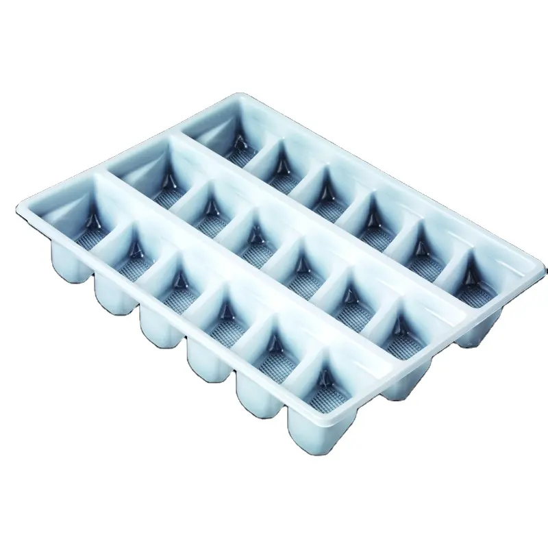 PP пластиковые одноразовые замороженные пельмени лоток для упаковки пищевых продуктов