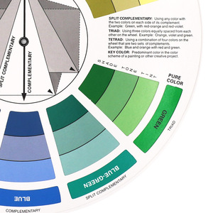 <span class=keywords><strong>Carte</strong></span> de roue de couleur de tatouage PMU de grande taille de 23cm pour le microblading - Product Image 4