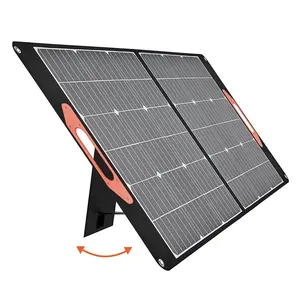 60W 5V/18VETFE solar panel charger folding bag mobile phone computer mobile energy storage charger