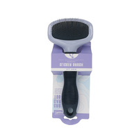 Brosse de toilettage pour animaux de compagnie, brosse de massage pour chiens et chats, brosse démêlante, brosse pour chien, brosse pour chat, outil de suppression des poils d'animaux