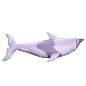 Hongyi ปลาวาฬพองรูปร่าง3D ของเล่นตกแต่งพองอากาศปลาวาฬ