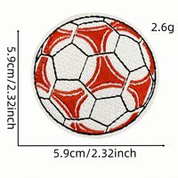 Nouvelle Offre : Écussons Brodés Thermocollants de Football pour Sacs, Chapeaux et Vêtements