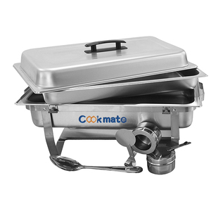 Food Grade Hot Buffet Chafer Restaurant Serving Dish Catering <strong>Equipment</strong> With <strong>Handle</strong> - Product Image 2