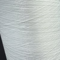 Fil 100% polyester 150D/288F Fil recyclé DTY SD Blanc brut SIM HIM NIM Grade AA Filament pour tricotage, tissage, broderie