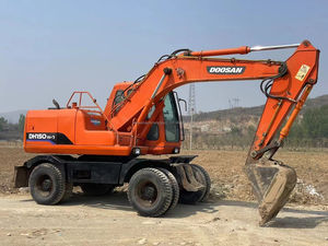Excavadoras de uso superior Doosan 210 W DH150 DH150W DH150 140/210 W excavadora de ruedas Doosan dh150/usada - Product Image 2