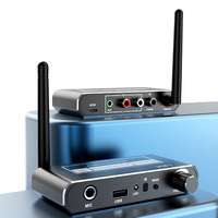 Récepteur audio D200 DAC HIFI 5.2 en alliage d'aluminium, convertisseur numérique-analogique coaxial, prise 3,5 mm AUX RCA, microphone, lecteur de clé USB, stéréo