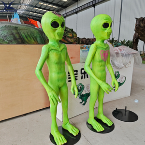 Estatuas <span class=keywords><strong>de</strong></span> Extraterrestres Verdes <span class=keywords><strong>de</strong></span> Alta Simulación a Tamaño Real con Diseño <span class=keywords><strong>de</strong></span> Patrón Personalizado para Decoración <span class=keywords><strong>de</strong></span> Parques Temáticos al Aire Libre - Product Image 2