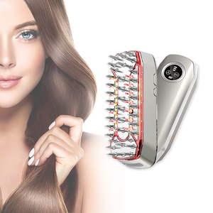 Masajeador Eléctrico para el Cuero Cabelludo con Luz Roja, Peine para el Crecimiento del Cabello, Dispositivo de Cuidado Capilar con Vibración, Recargable por USB para Uso Doméstico - Product Image 3