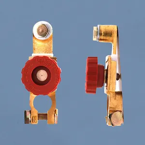 Parti di stampaggio in ottone rame bronzo fosforoso personalizzate per interruttore di scollegamento principale della batteria del relè della presa dell'interruttore