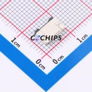 CAX-AFC01-07XCB-H2.0 FFC/<b>FPC</b> Connector SMD,P=0.5mm,Horizontal Mount Connector Flip Cover Type Bottom Contact 7P 0.5mm - Product Image 2