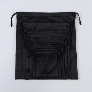 Factory Custom Logo Price Promotional Sports Polyester Nylon Drawstring Packing <b>Bag</b> - Product Image 5