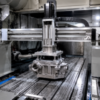 Robot CNC de 3 Ejes XYZ de Doble Riel Reforzado con Rodamientos de Acero de 120 mm, Precisión de 0.05 mm, Tornillo de Bolas C7 para Automatización Industrial