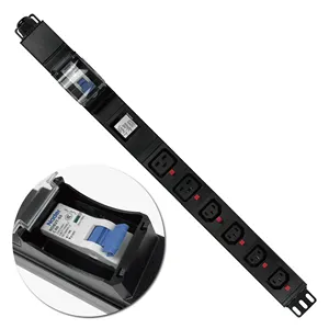 OIT 60amp PDU 2C19 4C13 LOCK L6 30P Meter 30A power distribution equipment American Standard Plug