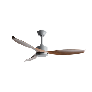 พัดลมเพดาน3ใบพัดแบบเงียบ CFM สูงรีโมทคอนโทรล DC แบบย้อนกลับไม่มีไฟ ABS ใบพัดขายส่งรีโมทคอนโทรลเพดาน - Product Image 1