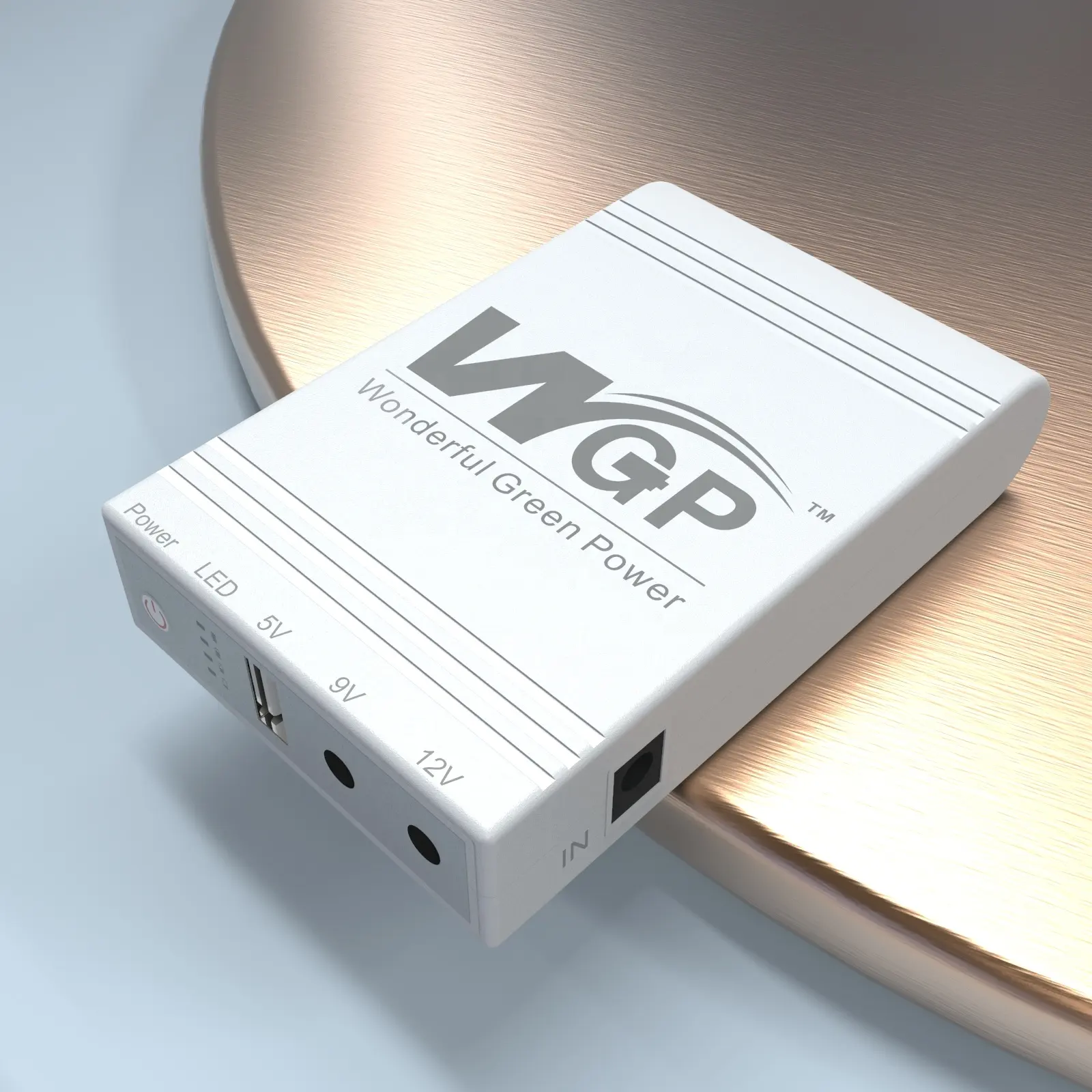 WGP UPS 5V 9V 12V Alimentation en ligne par batterie de secours USB Power Bank DC mini UPS pour routeur Wifi