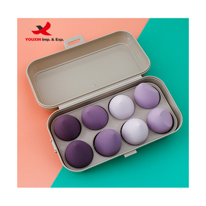 Esponjas de Maquillaje Suaves Tipo Macarrón, Multicolores, Paquete de 4, Esponjas de Belleza Lindas, Precio Bajo por Compra Combinada - Product Image 3