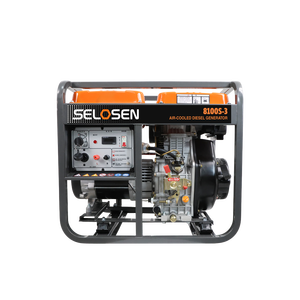 เครื่องกำเนิดไฟฟ้าแบบพกพา 6.8kw 7kw 7.2kw พร้อมระบบสตาร์ทอัตโนมัติ ความถี่ 50/60hz แบบโครงเปิด - 8100S-3 รุ่นพกพา - Product Image 3