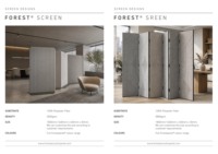 Paravent de bureau moderne autoportant en fibre de polyester, écran acoustique pour la réduction du bruit, la séparation des espaces, utilisation en extérieur et en intérieur