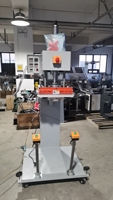 CYHSB-4025 Semi-automática Hot Stamping Machine para Plastic Paper Trash Can Shopping Gift Bag Impressão 220V Elétrica Driven Novo
