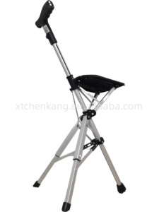 Apertura y Cierre Eléctrico con un Solo Botón, Se Transforma en un Taburete en un Segundo; Silla Bastón para Personas Mayores - Product Image 2