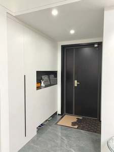 Mueble Zapatero Moderno con Asiento, Tamaño Personalizado, Material de Madera Maciza, Ecológico, para Sala de Estar o Villa - Product Image 2