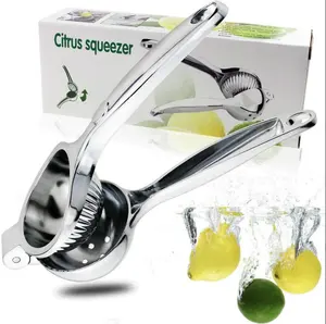 Edelstahl Früchte Citrus Juicer Hand Handbuch Exprimidor de Limones Orange Hands aft Lime Pressing Lemon Squeezer