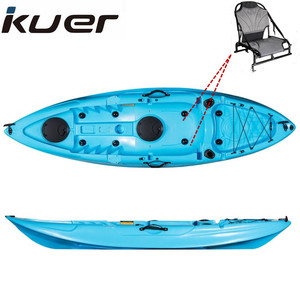 เรือคายัคพลาสติกโรโตโมลด์ราคาประหยัดสำหรับเล่นน้ำและตกปลาจาก Kuer <span class=keywords><strong>Kayak</strong></span> - Product Image 3