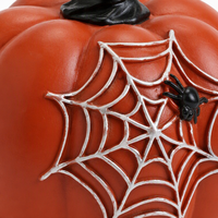 Halloween Calabaza Figura Resina Mini Estatua Mesa Escritorio Decor Fiesta Adorno Regalo 9cm
