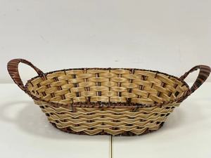 Vassoio <span class=keywords><strong>da</strong></span> portata in vimini vimini cesto di <span class=keywords><strong>pane</strong></span> di frutta cestini porta porta porta Organizer <span class=keywords><strong>per</strong></span> la <span class=keywords><strong>tavola</strong></span> decorazione <span class=keywords><strong>per</strong></span> la casa durevole - Product Image 5