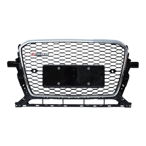 Calandre avant <span class=keywords><strong>RSQ5</strong></span> pour <span class=keywords><strong>Audi</strong></span> Q5 SQ5, mise à niveau <span class=keywords><strong>RSQ5</strong></span> avec emblème, grille de pare-chocs avant en ABS, 2013 2014 2015 2016 2017 - Product Image 6