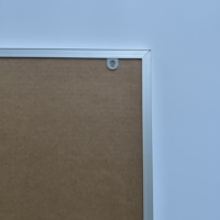 Tablero de corcho de combinación personalizada, tablones magnéticos blancos, tablones de anuncios, bordes, 30x50cm