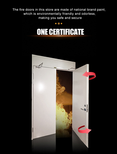 36 Years Factory ODM/OEM 1hour Rated Fire Exterior <b>Door</b> High Hardness EN Standard Metal Security Stainless Steel Durable - Product Image 3