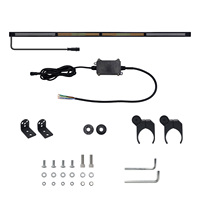 Barre lumineuse LED stroboscopique de sécurité tout-terrain avec feux de freinage, de marche arrière et de clignotants pour UTV, ATV, X3, SXS, camions