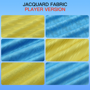 Camiseta de Fútbol Personalizada Transpirable de Secado Rápido para Adultos, Camiseta de Fútbol con Cuello Polo Sublimado y Bordado, Camisetas de Fútbol Jacquard para Hombre X5571 - Product Image 4