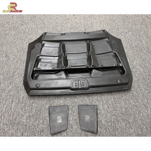 ฝาครอบเครื่องยนต์คาร์บอนไฟเบอร์แบบแห้งสำหรับ Lamborghini Huracan EVO Spyder ฝาครอบเครื่องยนต์คาร์บอนด้านหน้า ฝากระโปรงหน้า ชุดแต่งตัวถังรถยนต์ - Product Image 6