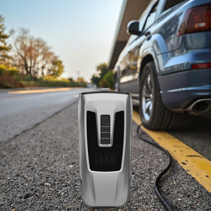Portable 12V voiture saut démarreur 1800A courant de pointe <span class=keywords><strong>Booster</strong></span> compresseur d'air 8000mAh/12000mAh/16000mAh batterie pour camions à gaz 7.0L - Product Image 2