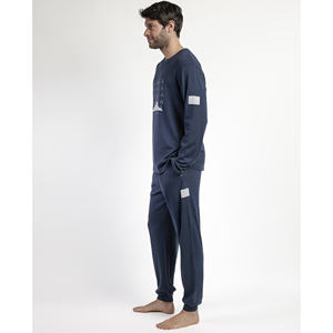 New Plan Vêtements de nuit pour hommes Pourquoi pas Pijama à manches longues - Product Image 3