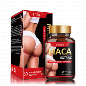 Cápsulas Naturales Orgánicas para Glúteos, Cápsulas de Maca para Masaje y Levantamiento de Cadera, Cápsulas de Maca para Aumentar el Tamaño de los Glúteos en Mujeres - Product Image 2